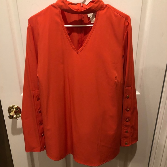 Chico's Tops - Chico orange blouse Chico's Tops - Chico orange blouse